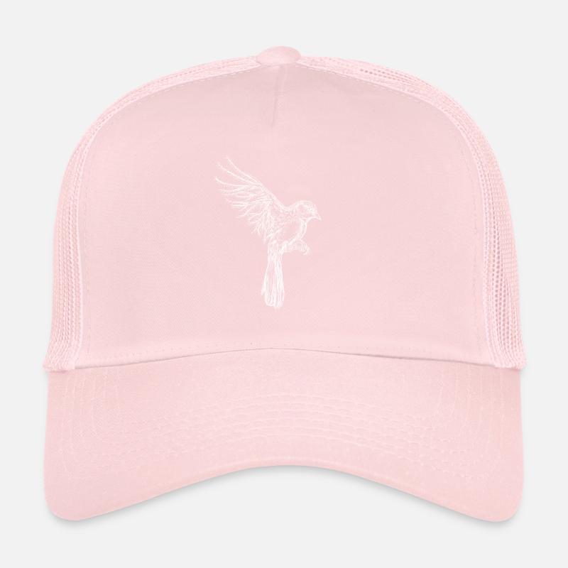 Sparrow and forest Trucker Cap