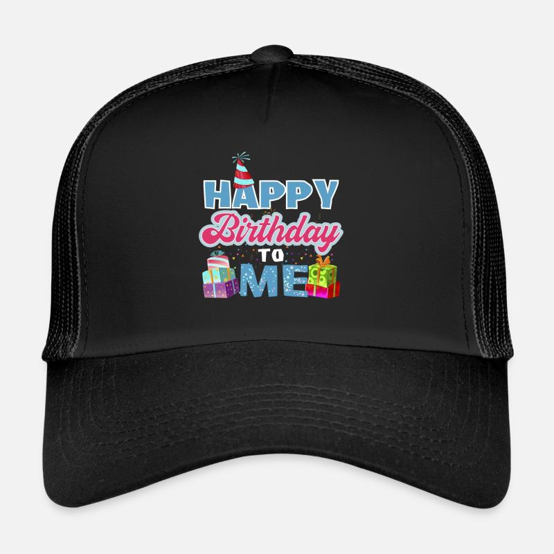Joyeux anniversaire produit, conception d'anniversaire, Casquette trucker 