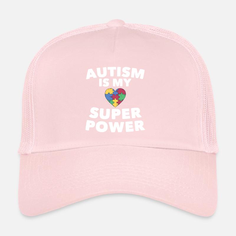 Autisme Autisme Autiste Casquette trucker 