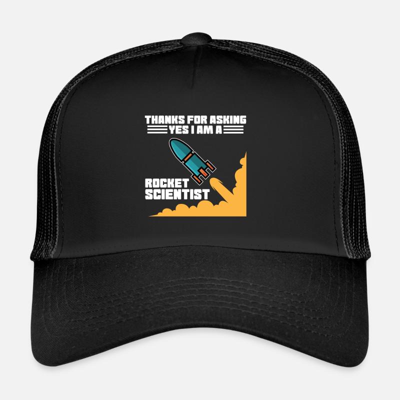 Fusée scientifique fusée scientifique Casquette trucker 
