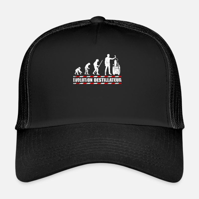 Evolution Destillateur Schnapsbrenner Trucker Cap