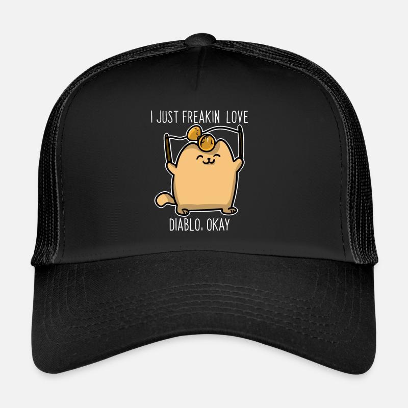 Diabolo kitten Trucker Cap