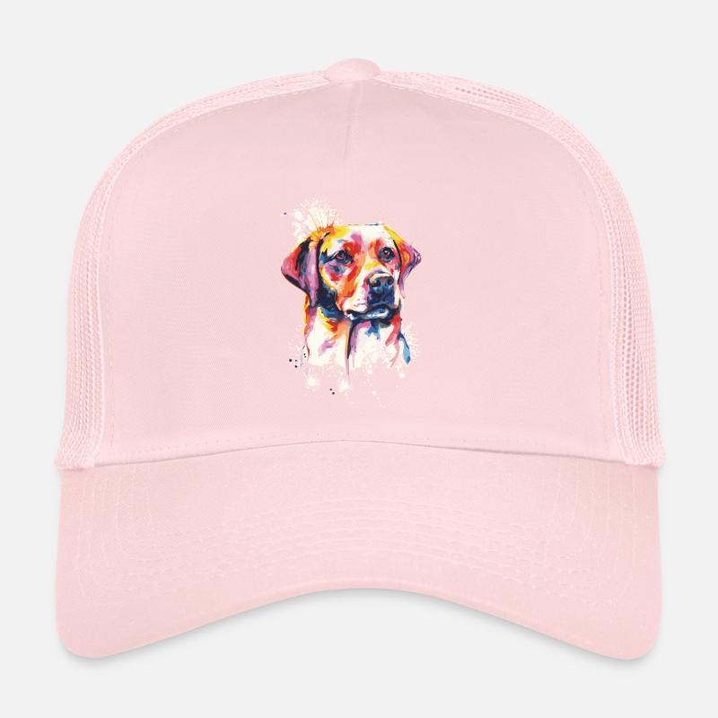 Labrador race de chiens Casquette trucker 