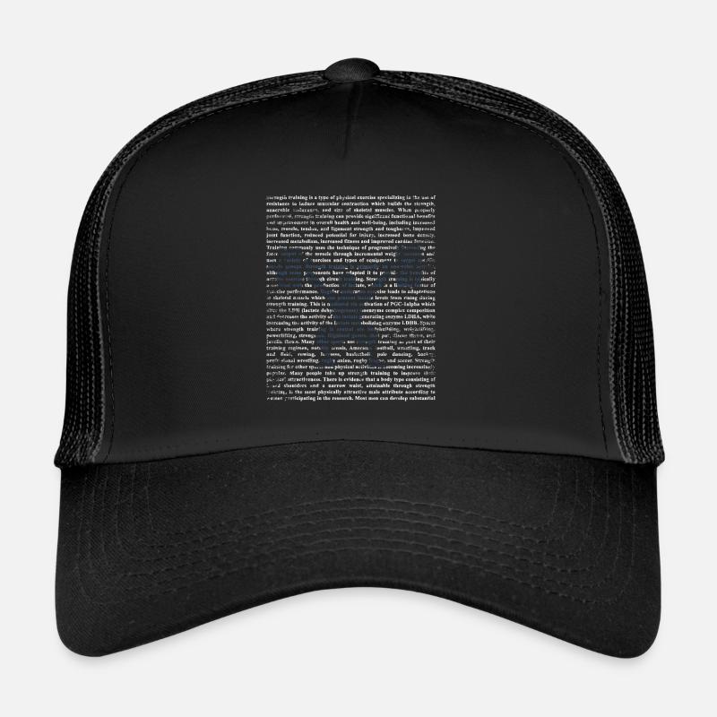 Krafttraining Geschenk Trucker Cap