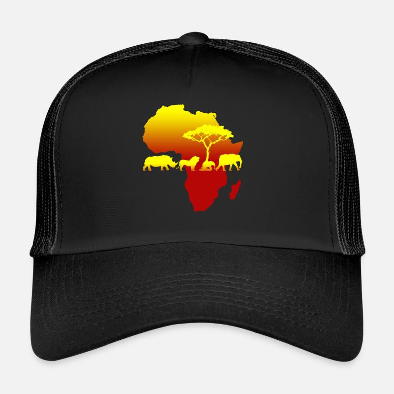 Africa - Trucker Cap - black/black