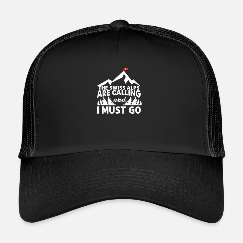 Swiss Alps Trucker Cap