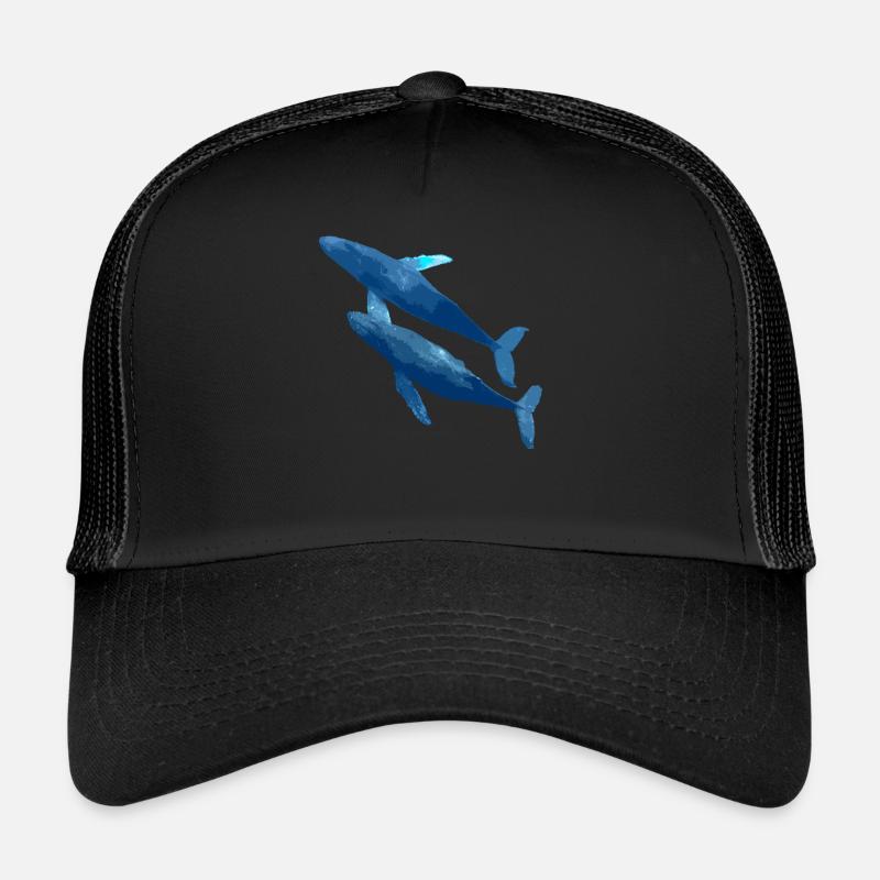 deux baleines Casquette trucker 