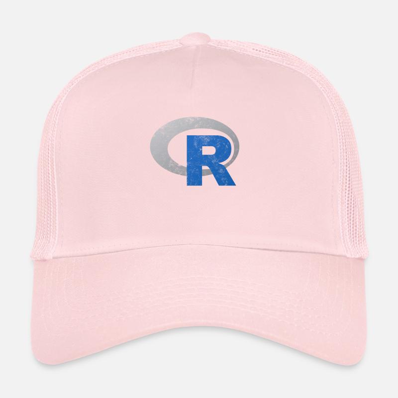 Programmation du logo R Design vieilli vieilli Casquette trucker 