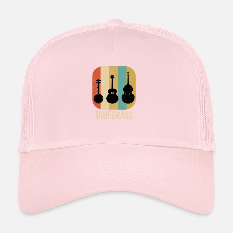 String - Bluegrass - Bass - Cello - Mandolin - S Trucker Cap