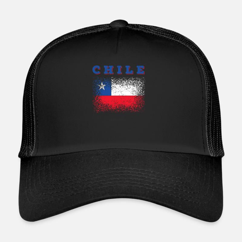 Chile Flag Trucker Cap