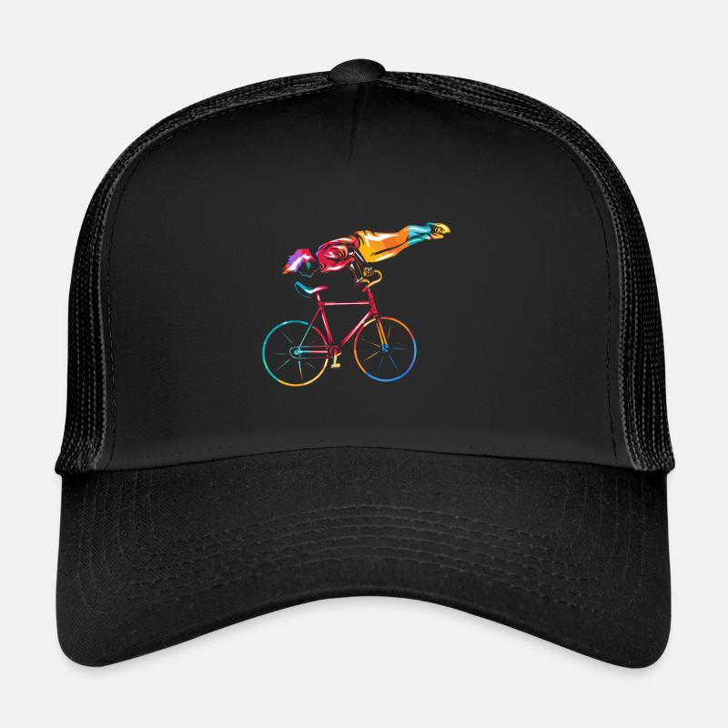art cyclisme Casquette trucker 