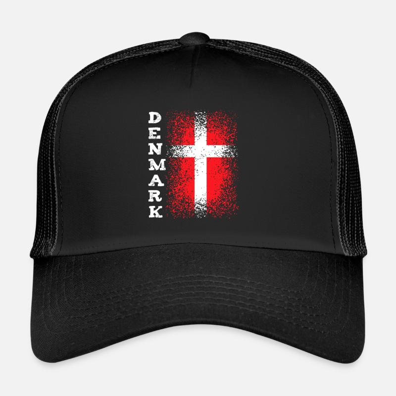 Dänemark Flagge Trucker Cap