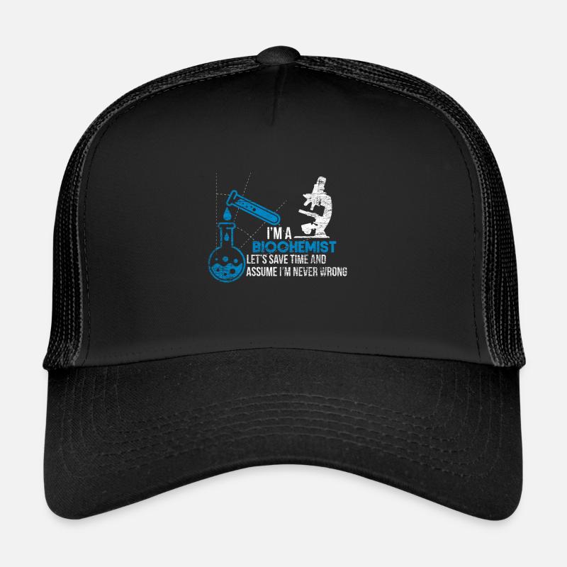Biochemist biochemistry Trucker Cap