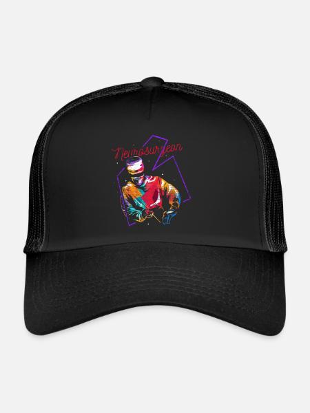 Neurosurgeon gift - Trucker Cap - black/black - Front