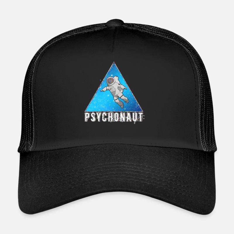 Psychonaut, DMT, LSD, Psychedelisch, Psytrance Trucker Cap
