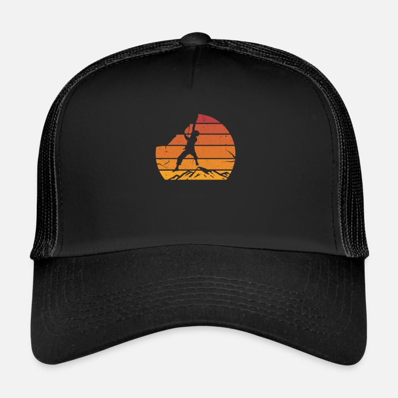 climber - Trucker Cap - black/black