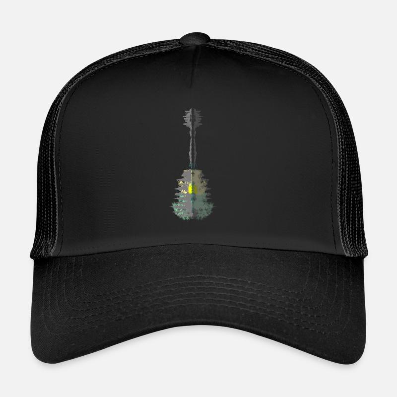 Forêt de guitare Casquette trucker 