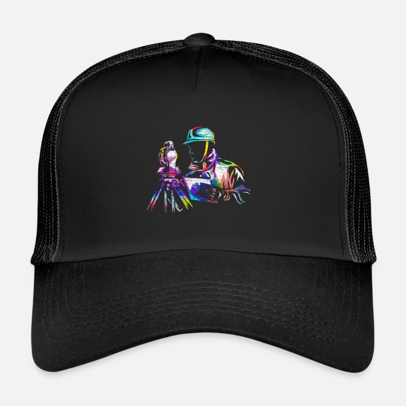 Technicien d’arpentage Casquette trucker 