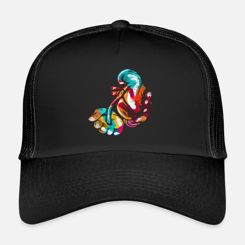 Urologe Geschenk - Trucker Cap - Schwarz/Schwarz