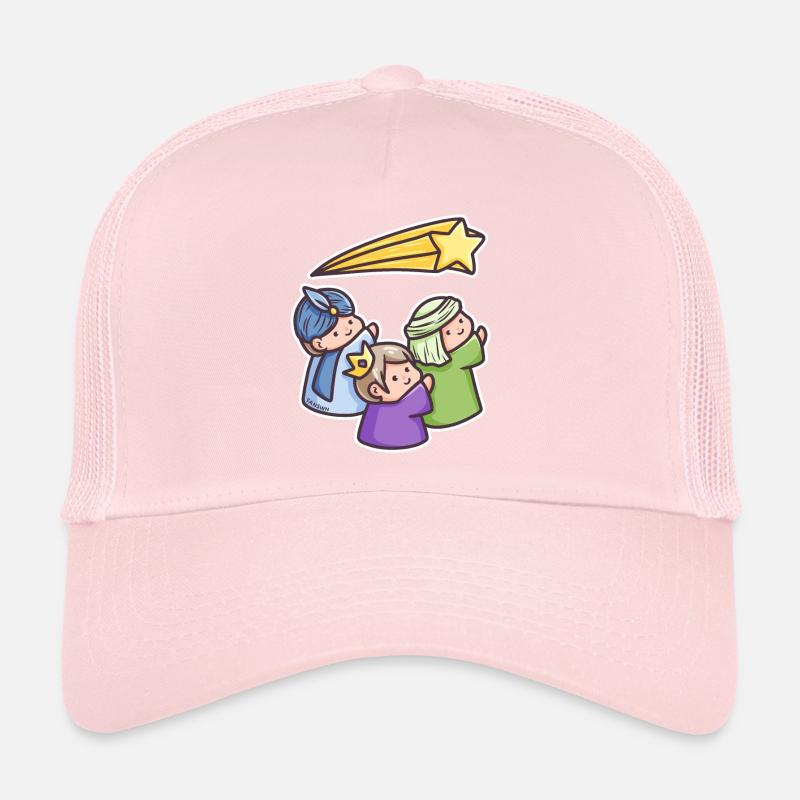 Holy three kings morning land Christmas gift Trucker Cap