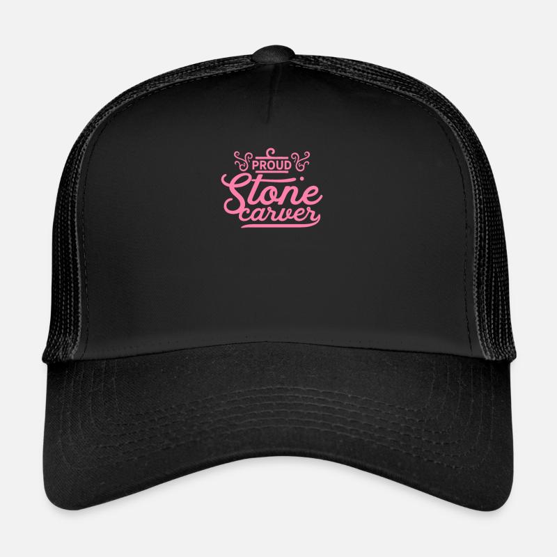 Steine schnitzen Steinhauer Stein Steinmetz Mama Trucker Cap