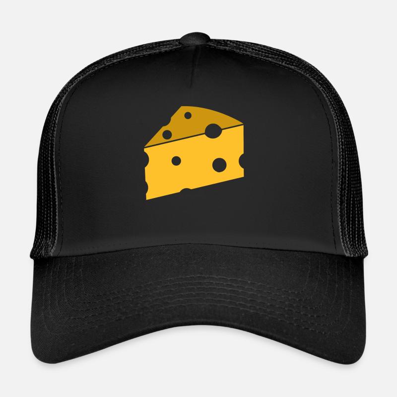 Käse - Trucker Cap - Schwarz/Schwarz