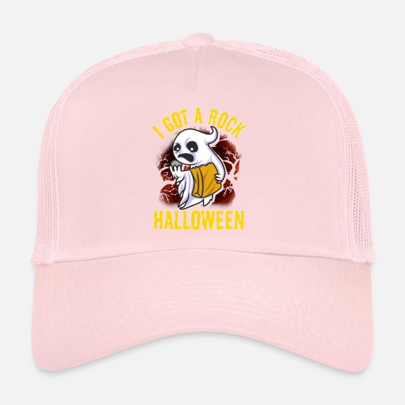 Ich habe einen Halloween-Rock Trucker Cap