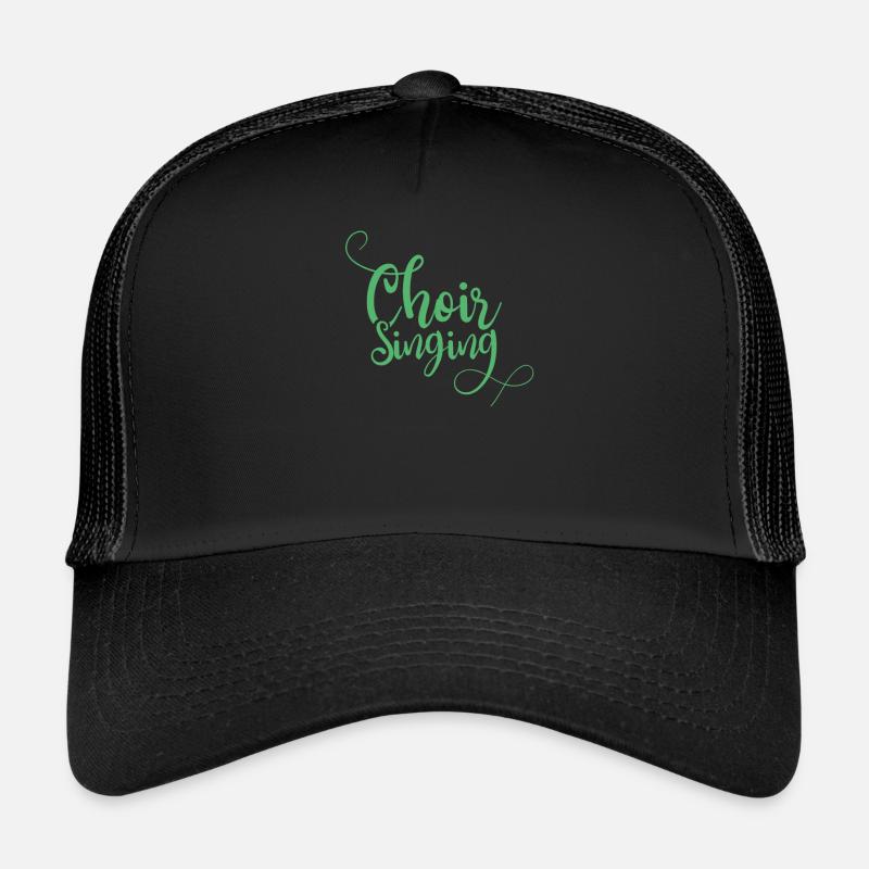 Chanteur chorale Casquette trucker 