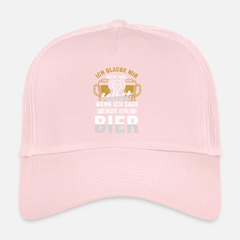 Bier Bierkrug Hopfen Brauerei Biergarten Geschenk Trucker Cap