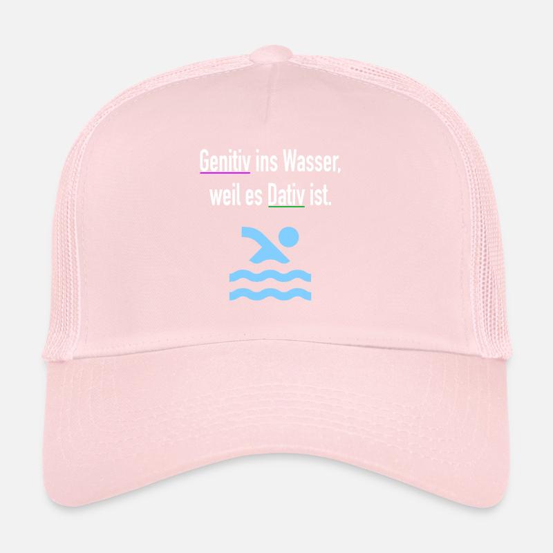 Genitiv Ins Wasser Weil Es Dativ Ist Grammatik Trucker Cap