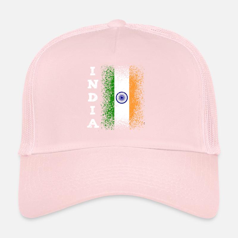 Drapeau inde Casquette trucker 