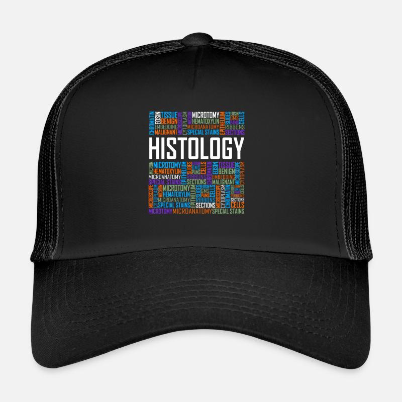 Histology Words Trucker Cap