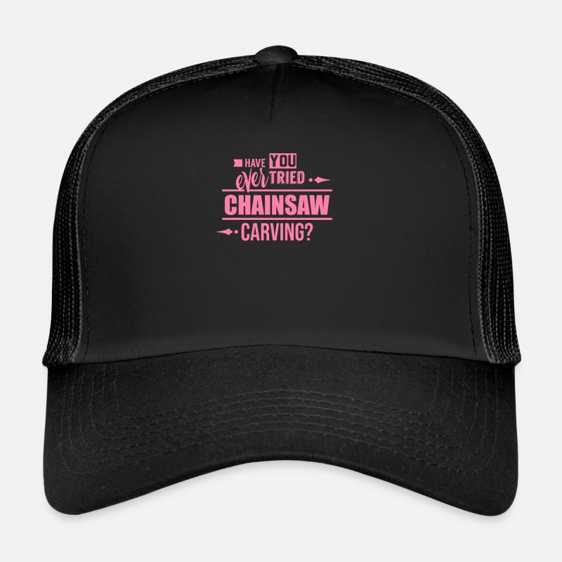 Tailler une tronçonneuse Casquette trucker 