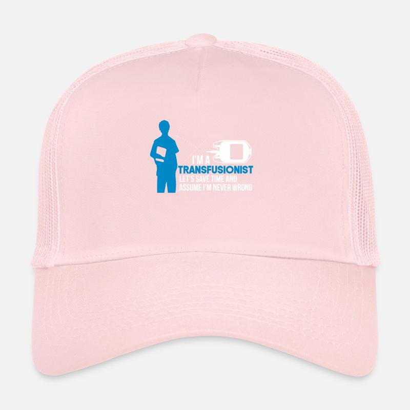Médicaments transfusionnelle Casquette trucker 