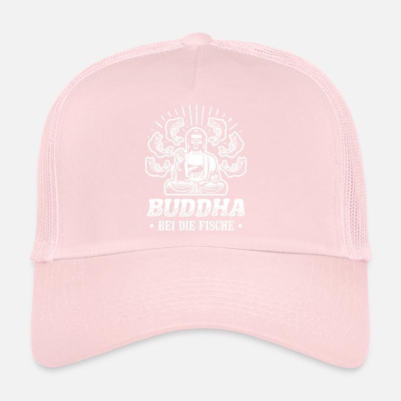 Buddha at the fish Trucker Cap