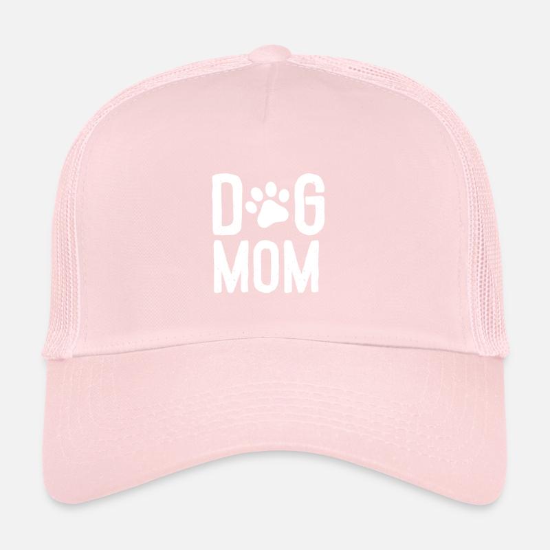 Dog mom with paw Trucker Cap