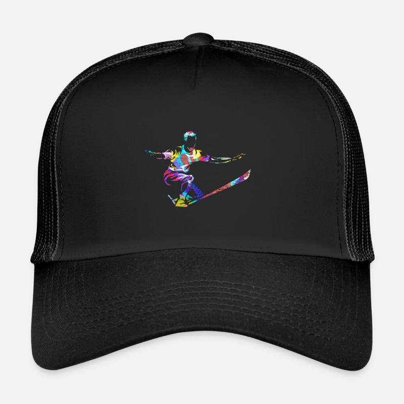 Slackline - Trucker Cap - Schwarz/Schwarz