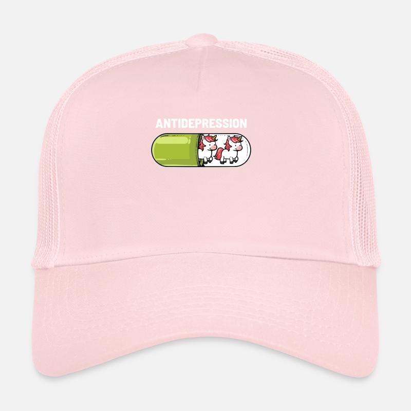 Capsule Anti-Dépression Licorne Casquette trucker 
