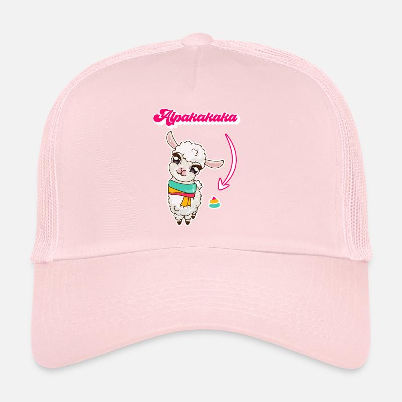 Alpacakaka alpaga doux Casquette trucker 