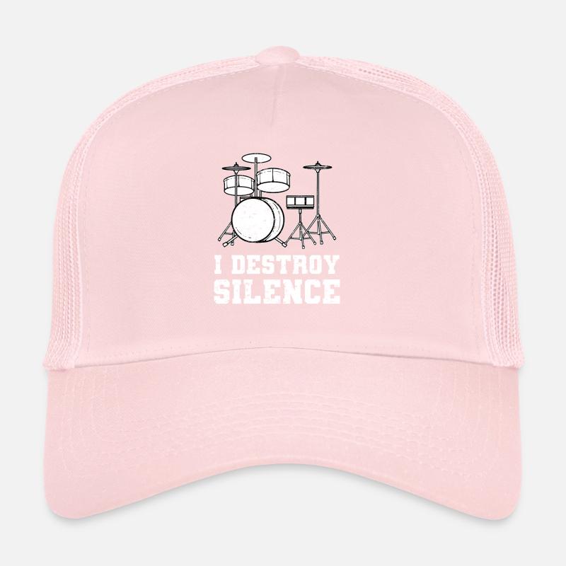 Drumming Drumset Schlagzeug Trucker Cap