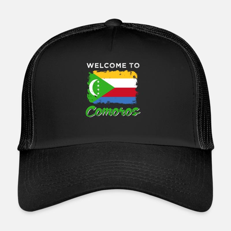 Comoros flag Trucker Cap