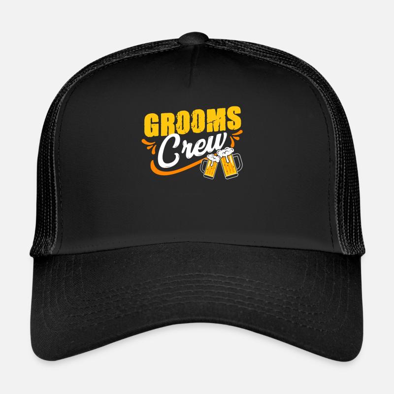 L’équipage du marié Casquette trucker 