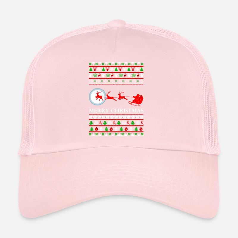 Design du père Noël moche Casquette trucker 