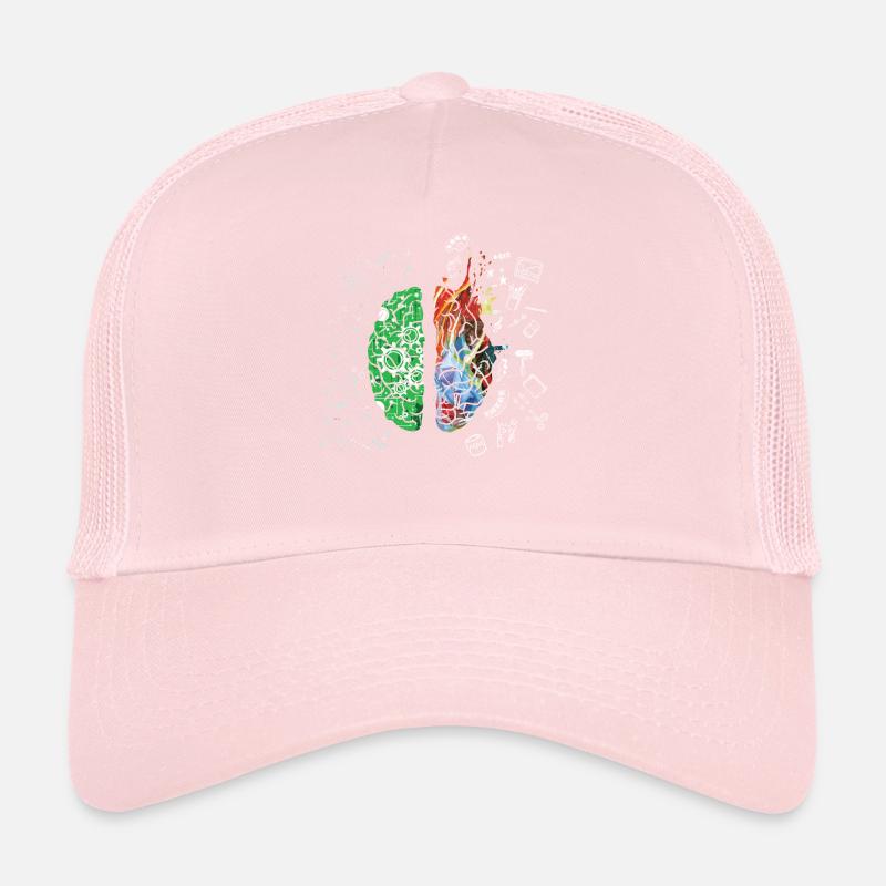 Brain Science Neurology Gift Design Art Idea print Trucker Cap