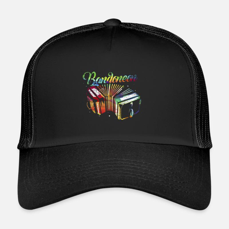 Bandoneon cadeau instrument à vent Casquette trucker 