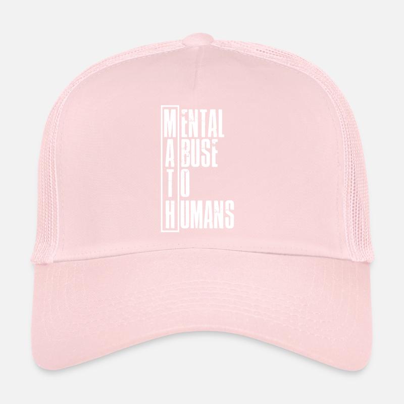 MATH Violence mentale envers les humains Casquette trucker 