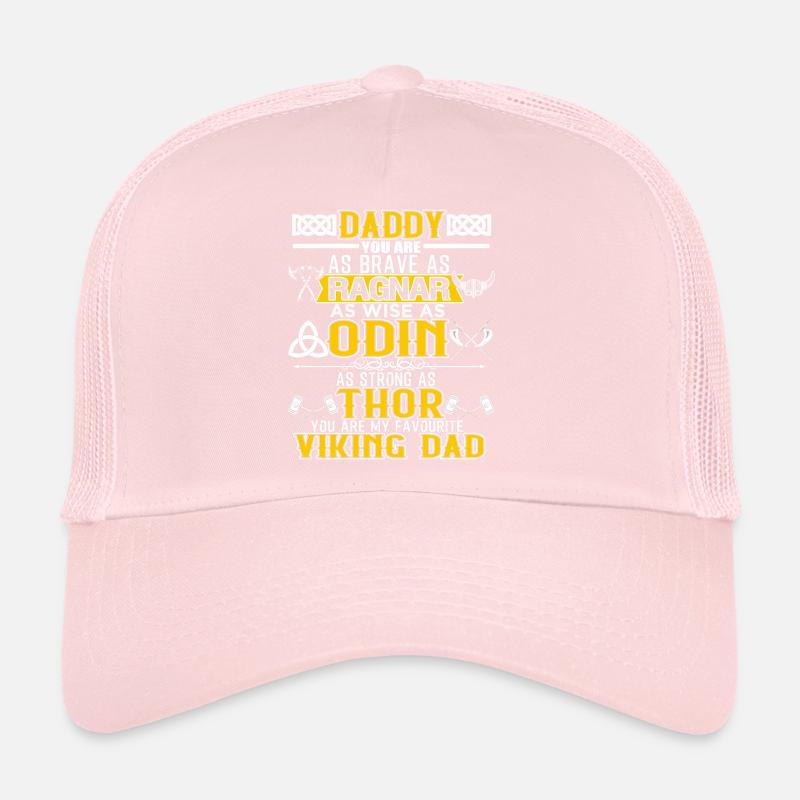 Favorite Viking Dad Odin Strong As Thor Trucker Cap