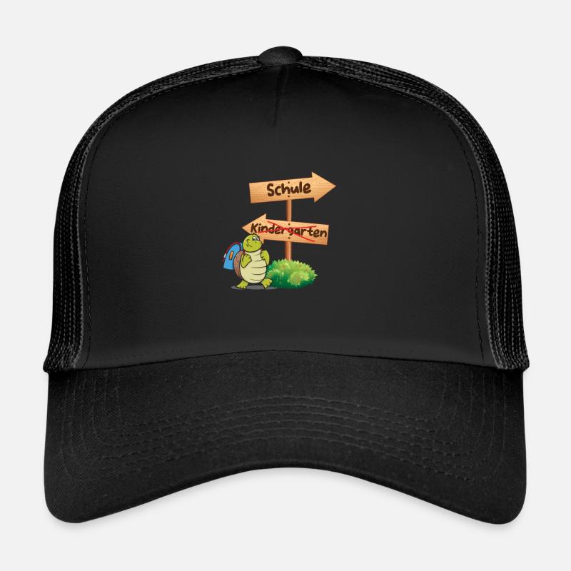Schule Schulkind Schildkröte Einschulung Geschenk Trucker Cap