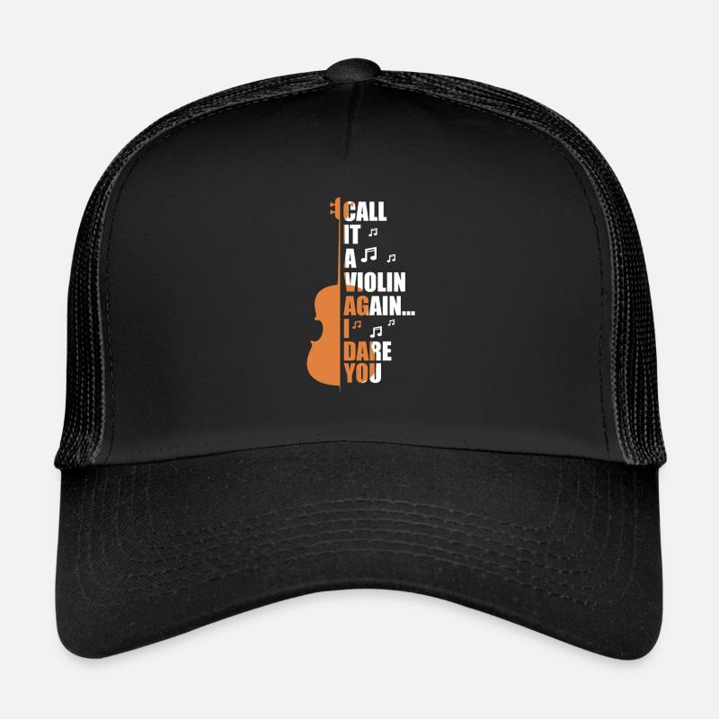 Viola - Trucker Cap - Schwarz/Schwarz