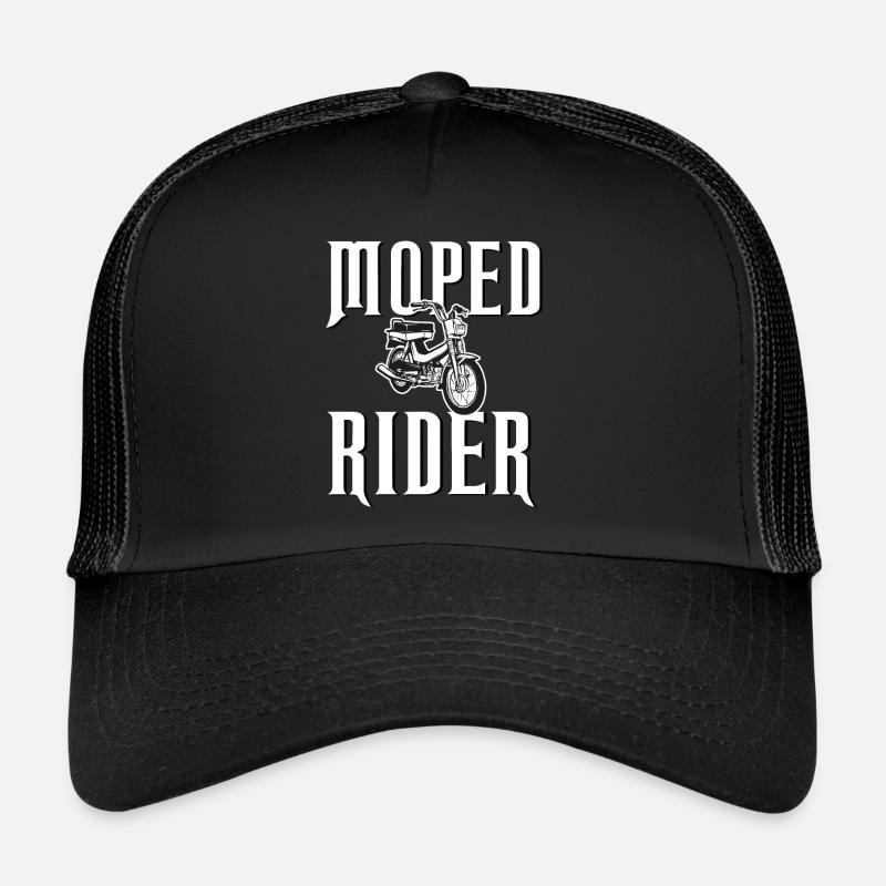 Moped Rider moped Trucker Cap